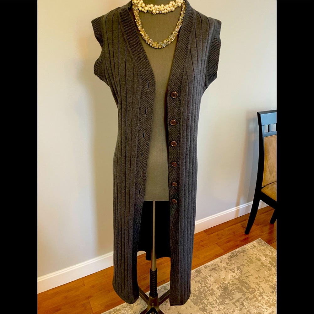 Wool cardigan